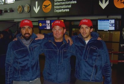 Saliendo de Santiago