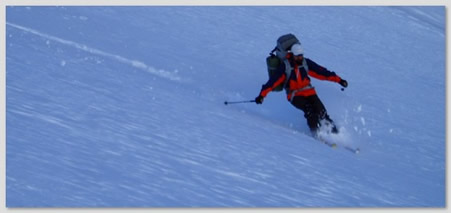Andres Jorquera en acción.